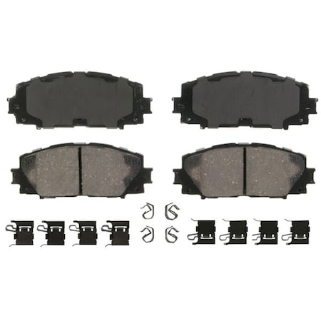 Wagner Brakes Ceramic Disc Pad Set, Zd1184 ZD1184